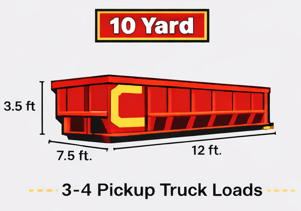 10 Yard dumpster